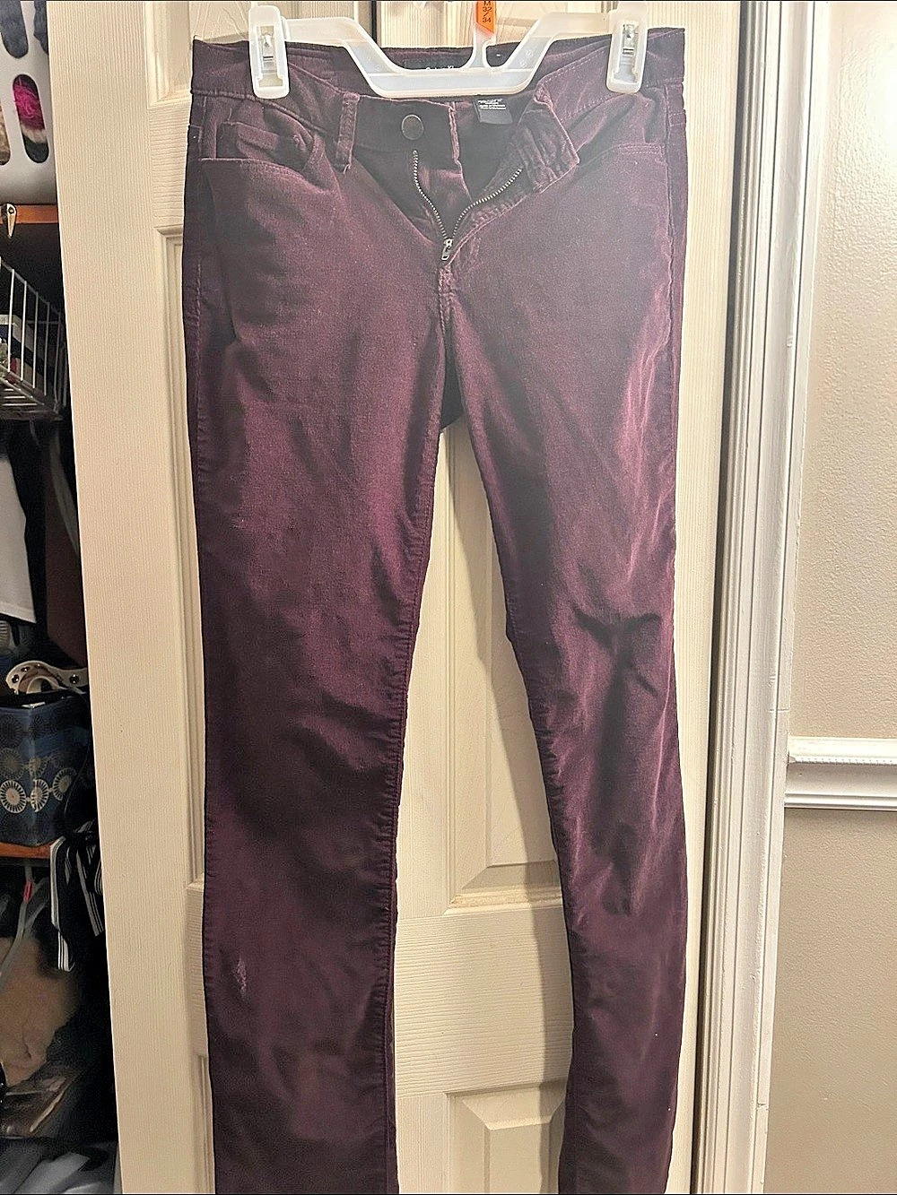 Calvin Klein Jeans Straight Purple -Leg Jeans Like New